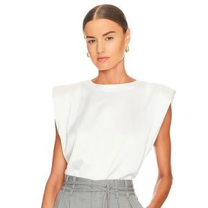 Nonchalant Padded shoulder Top